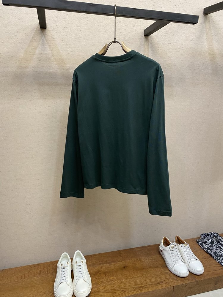 Acne Studios 검정색 자수 긴팔 001-283060