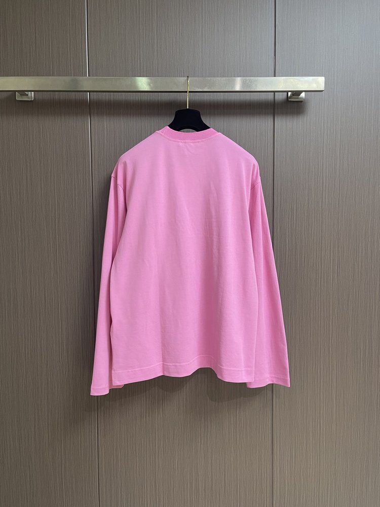 Acne Studios 자수 로고 긴팔 티셔츠 001-283062