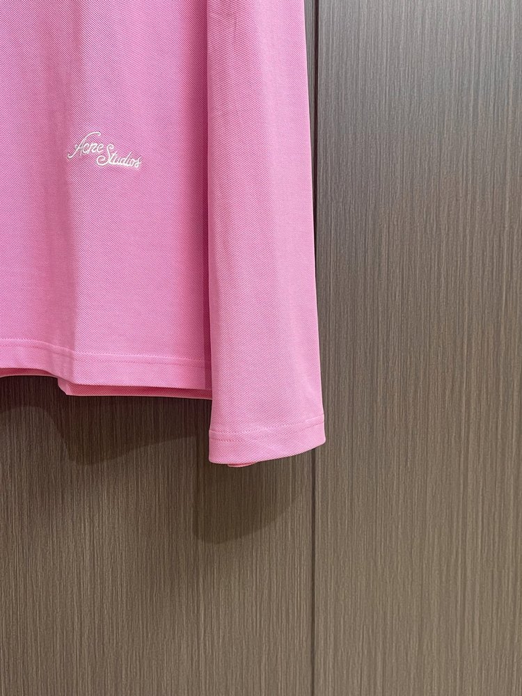 Acne Studios 자수 로고 긴팔 티셔츠 001-283062