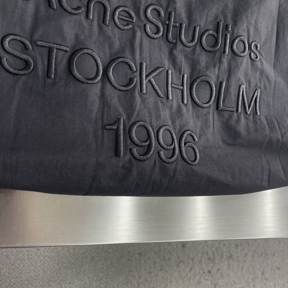 Acne Studios 1996 레터링 로고 블랙 자켓 001-283067