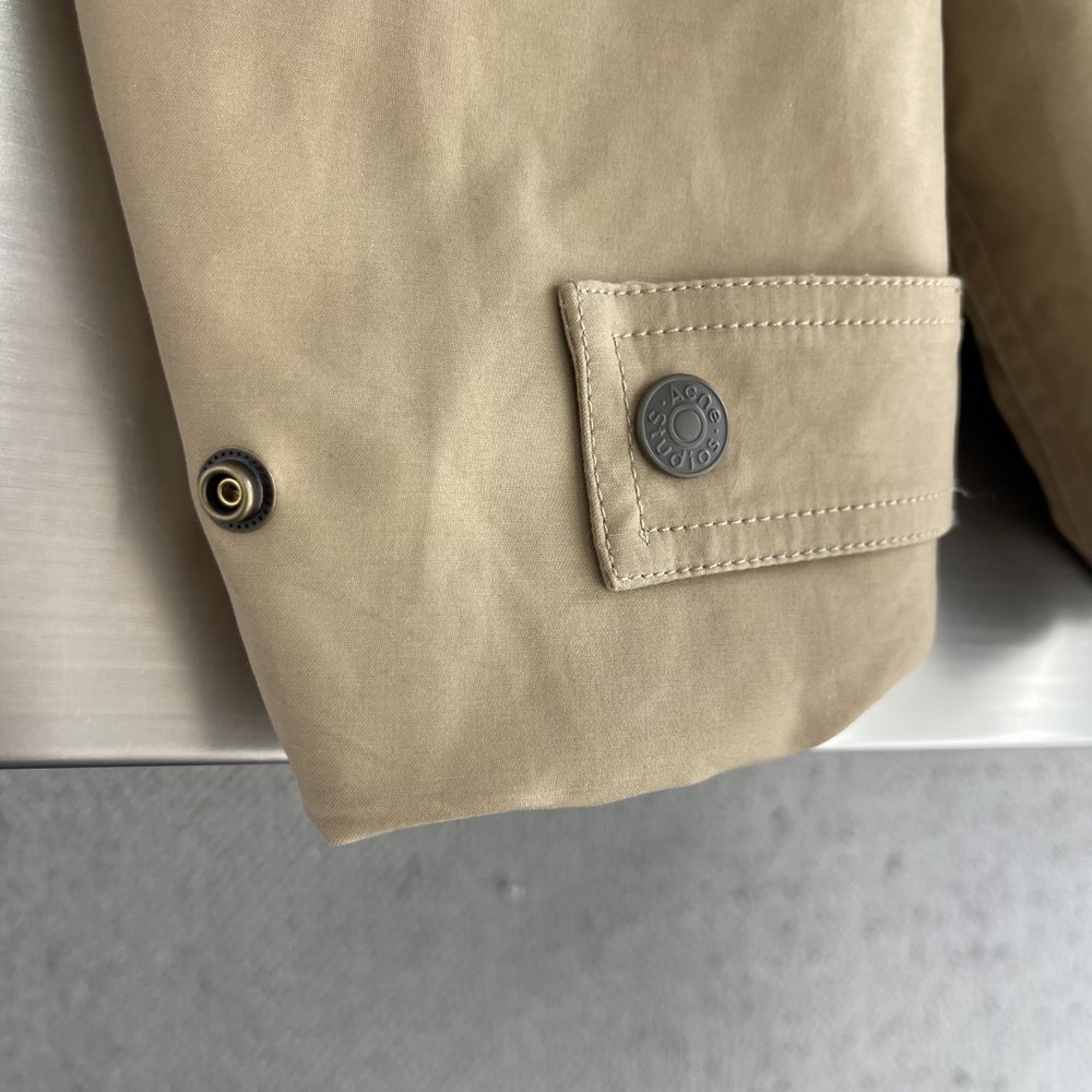 Acne Studios 가죽 로고 자켓 아우터 001-283071
