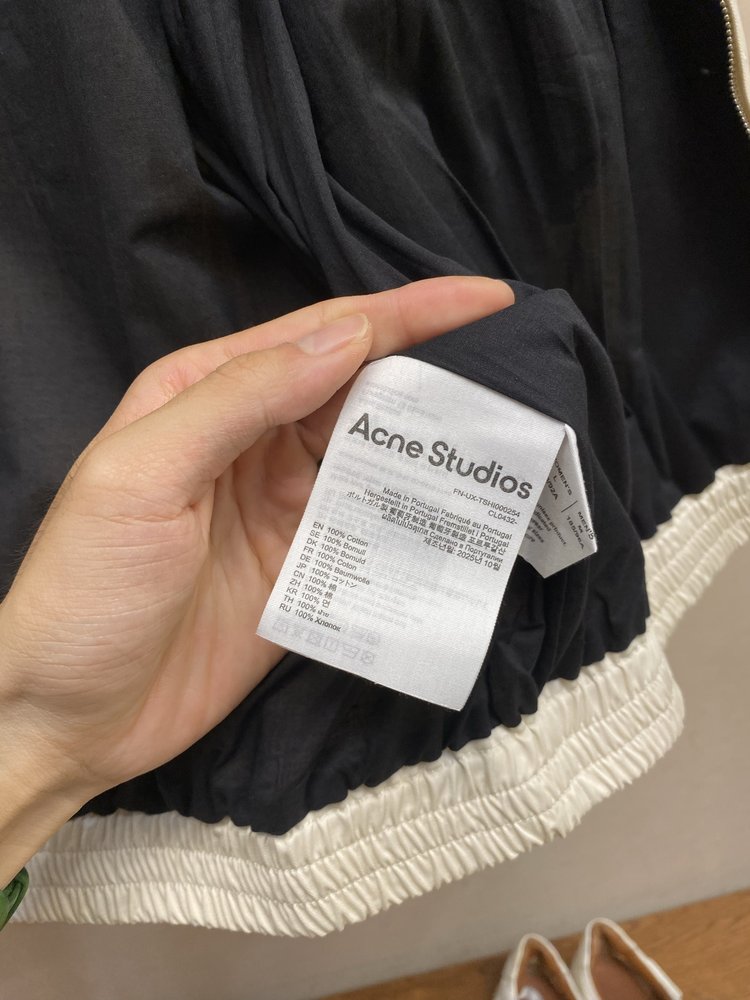 Acne Studios 자수 해링턴 재킷 001-283072