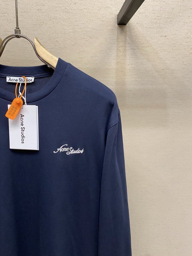 Acne Studios 자수 긴팔 티셔츠 001-283073