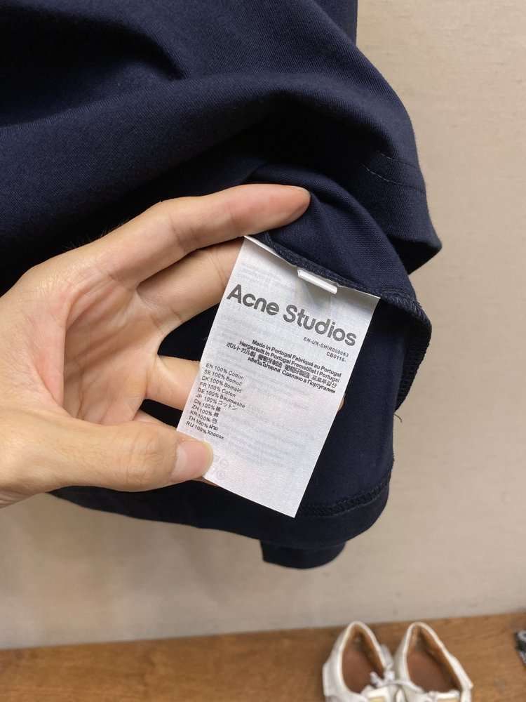 Acne Studios 자수 긴팔 티셔츠 001-283073