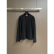 Acne Studios 로고 자수 긴팔 티셔츠 001-283074