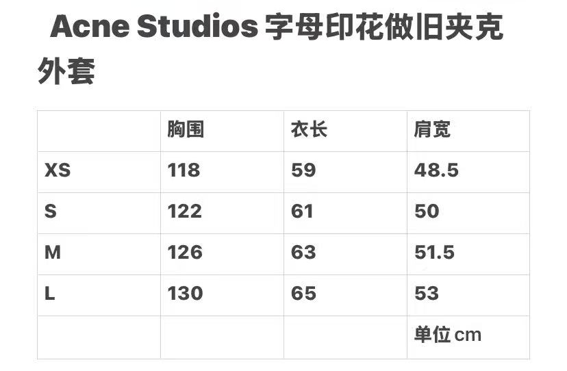 Acne Studios 26FW 턴다운 칼라 지퍼 레터 001-283082