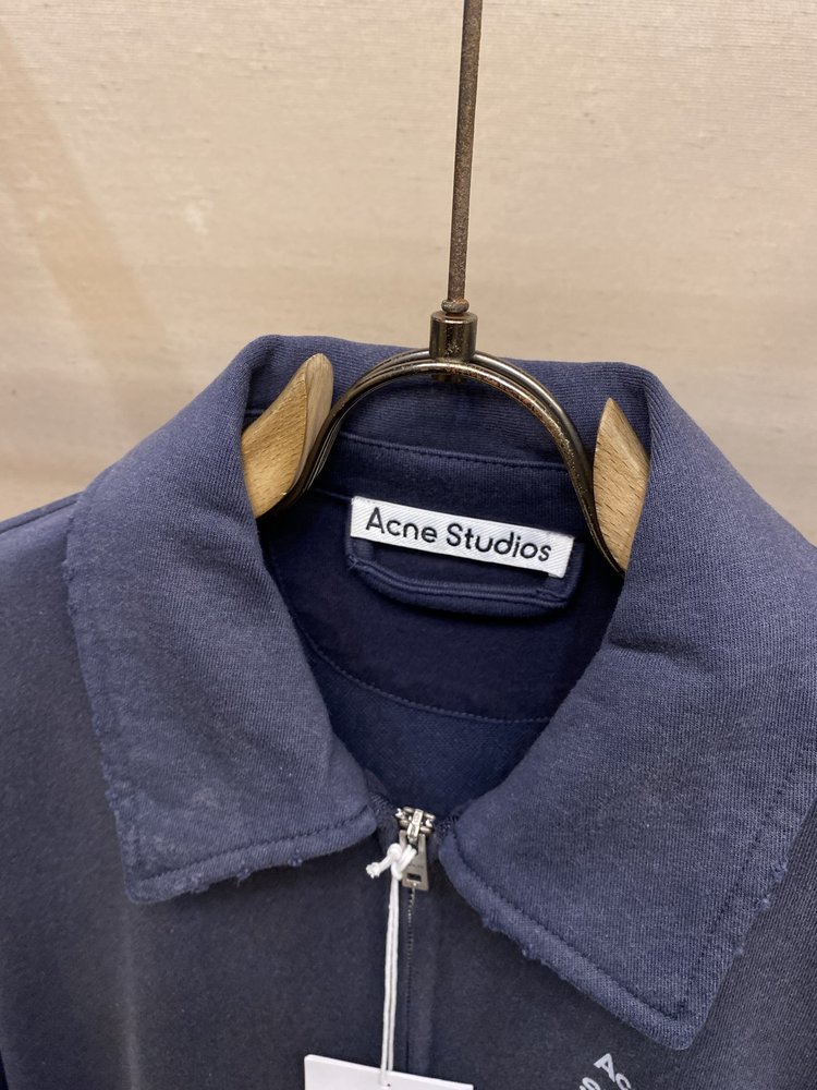 Acne Studios 26FW 턴다운 칼라 지퍼 레터 001-283082