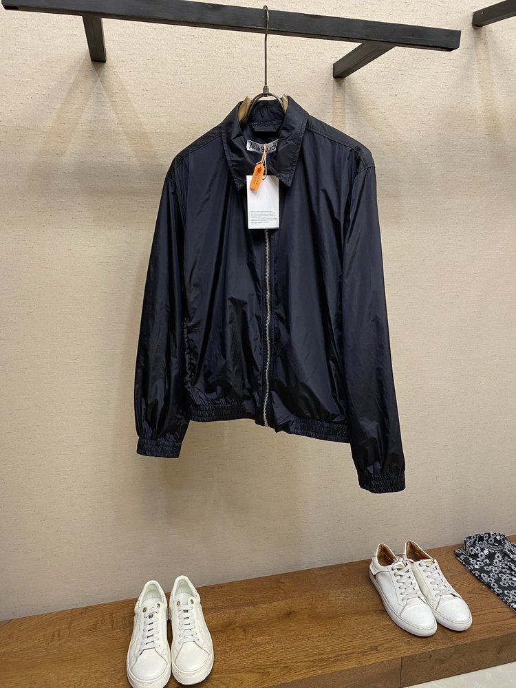 Acne Studios 로고 지퍼 나일론 자켓 001-283085