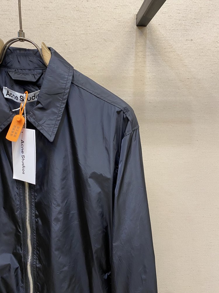 Acne Studios 로고 지퍼 나일론 자켓 001-283085