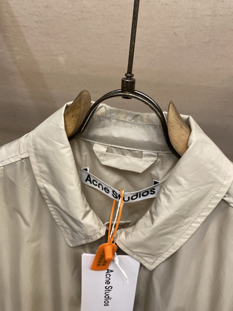 Acne Studios 로고 지퍼 나일론 자켓 001-283086