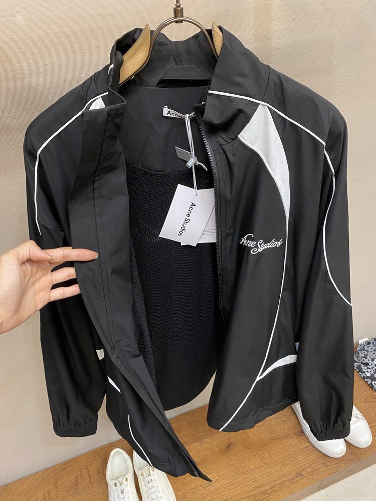 Acne Studios 테크 패브릭 자수 재킷 001-283087