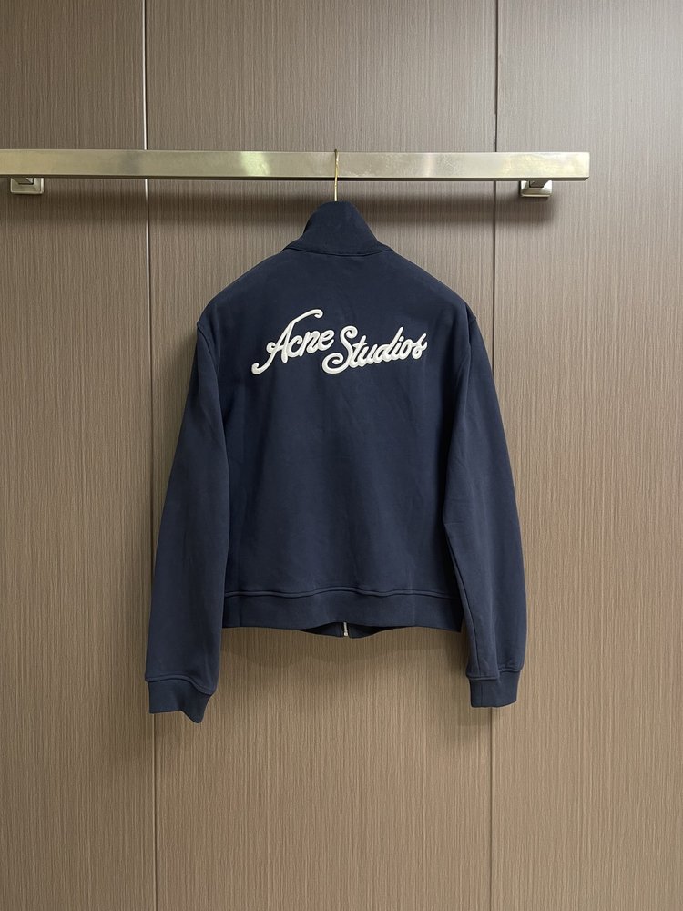 Acne Studios 자수 로고 지퍼 재킷 001-283089