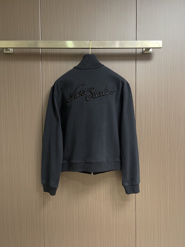 Acne Studios 자수 로고 지퍼 재킷 001-283091