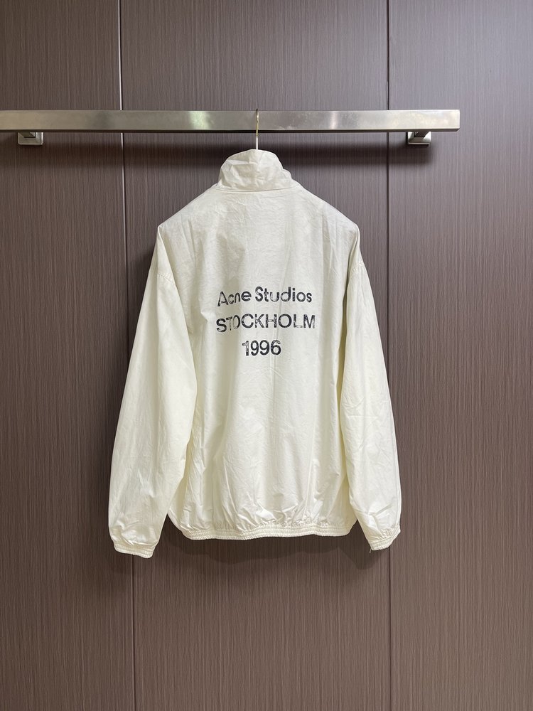 Acne Studios 빈티지 레터 프린트 자켓 001-283092