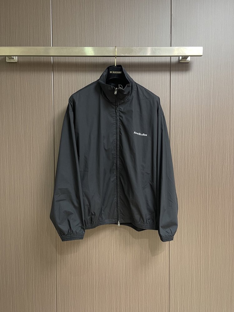Acne Studios 프린트 로고 빈티지 양방향 지퍼 001-283093