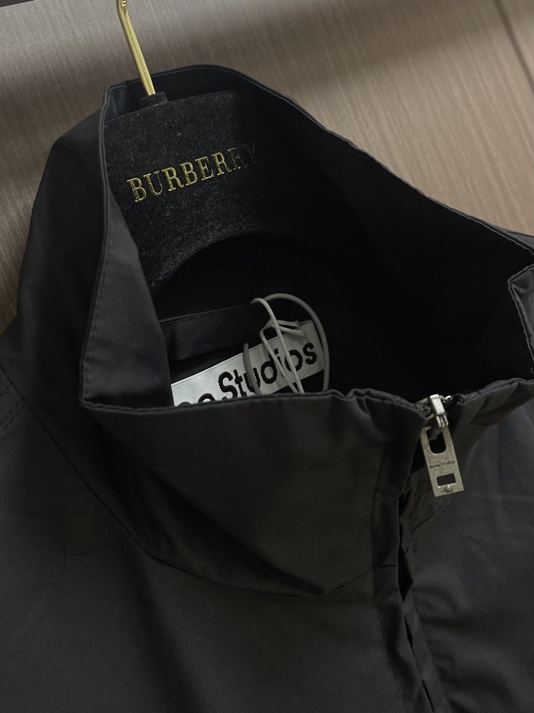 Acne Studios 프린트 로고 빈티지 양방향 지퍼 001-283093