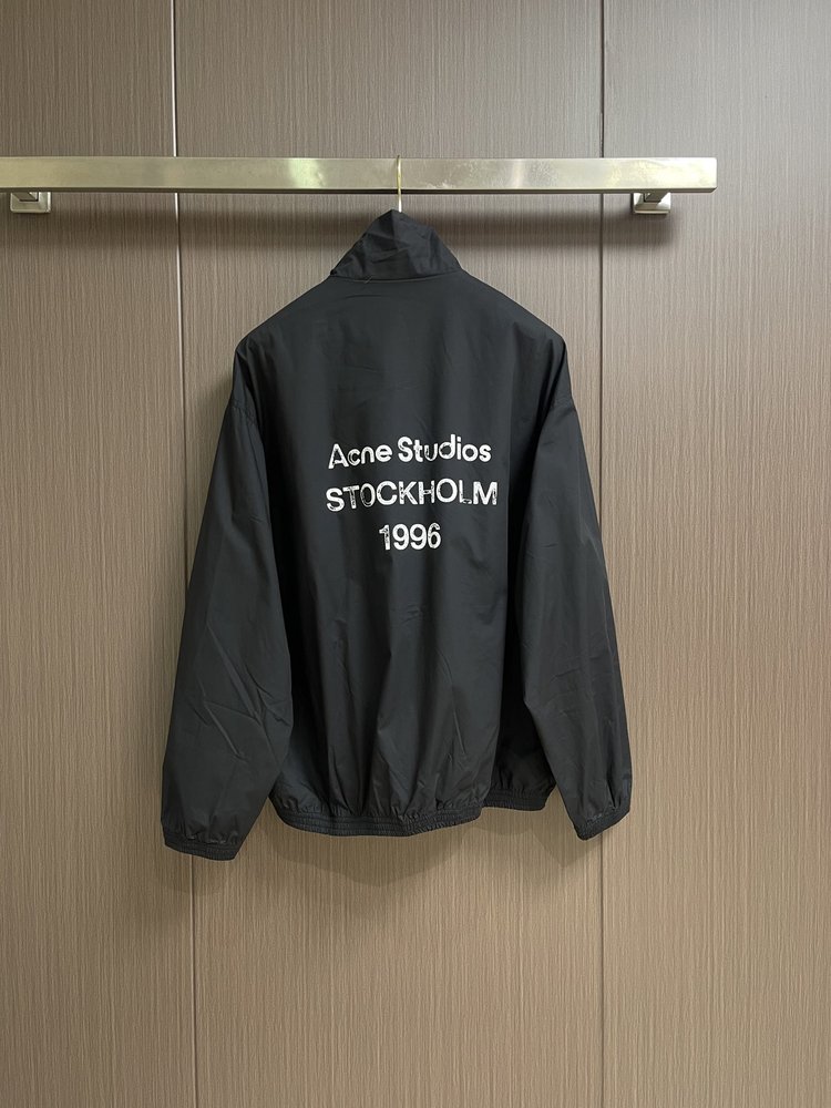 Acne Studios 프린트 로고 빈티지 양방향 지퍼 001-283093