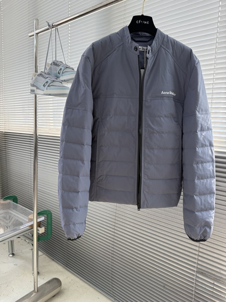 Acne Studio 무심로고 프린트 패딩 점퍼 001-283097