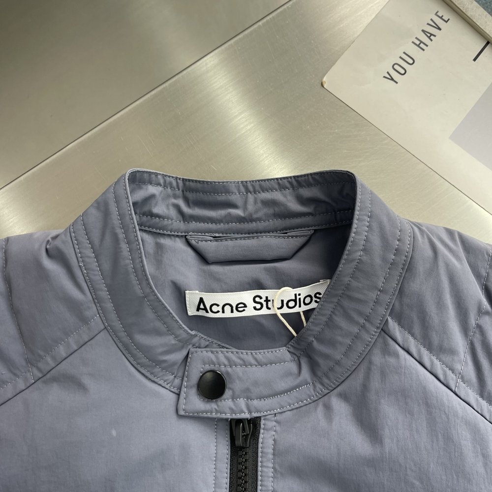 Acne Studio 무심로고 프린트 패딩 점퍼 001-283097
