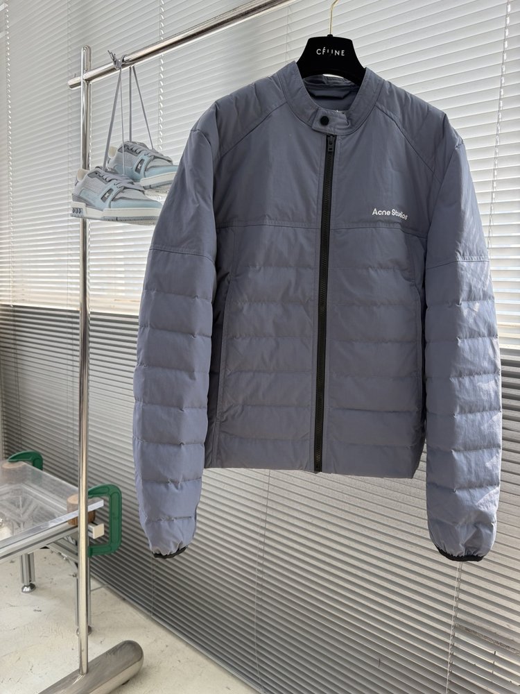 Acne Studio 무심로고 프린트 패딩 점퍼 001-283097