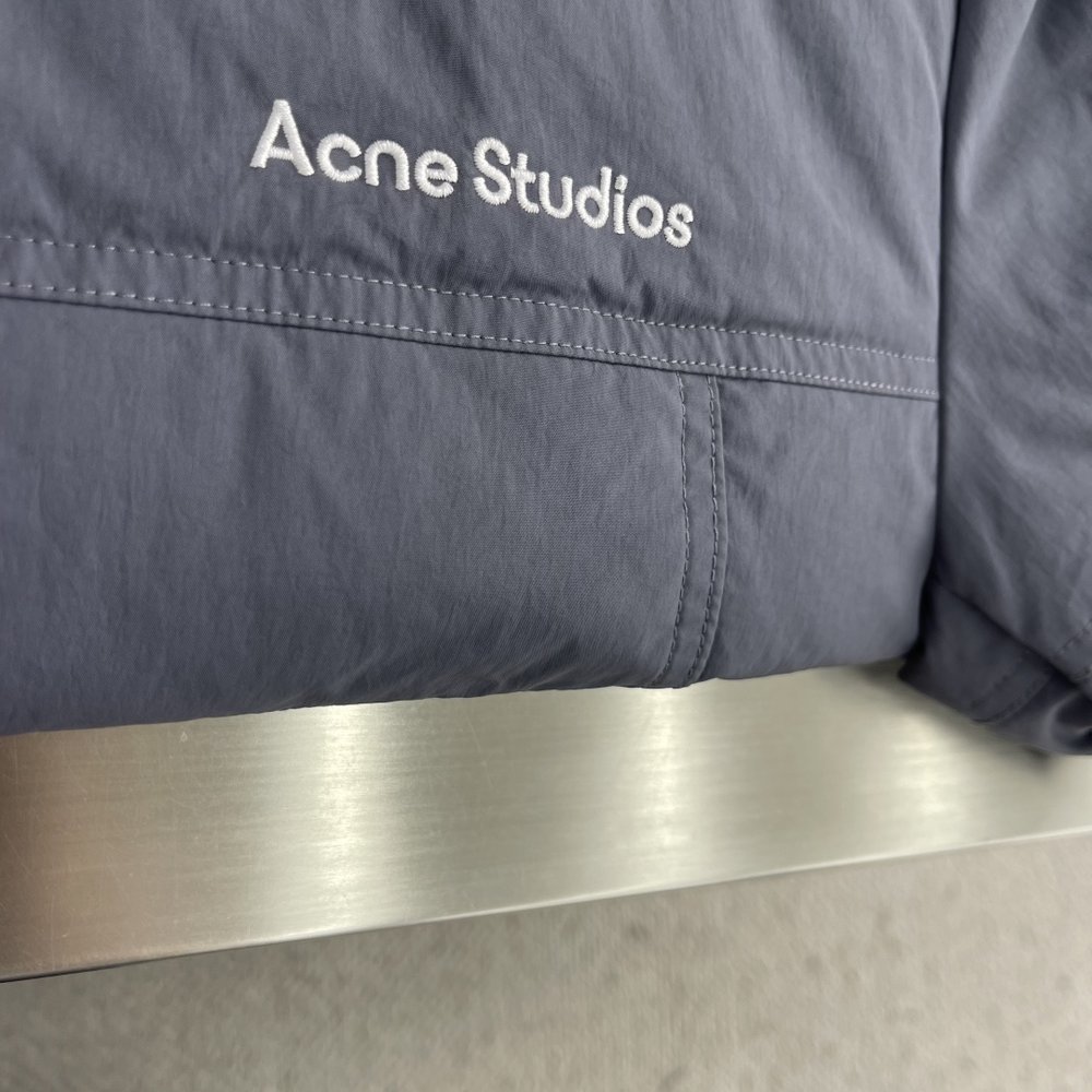 Acne Studio 무심로고 프린트 패딩 점퍼 001-283097