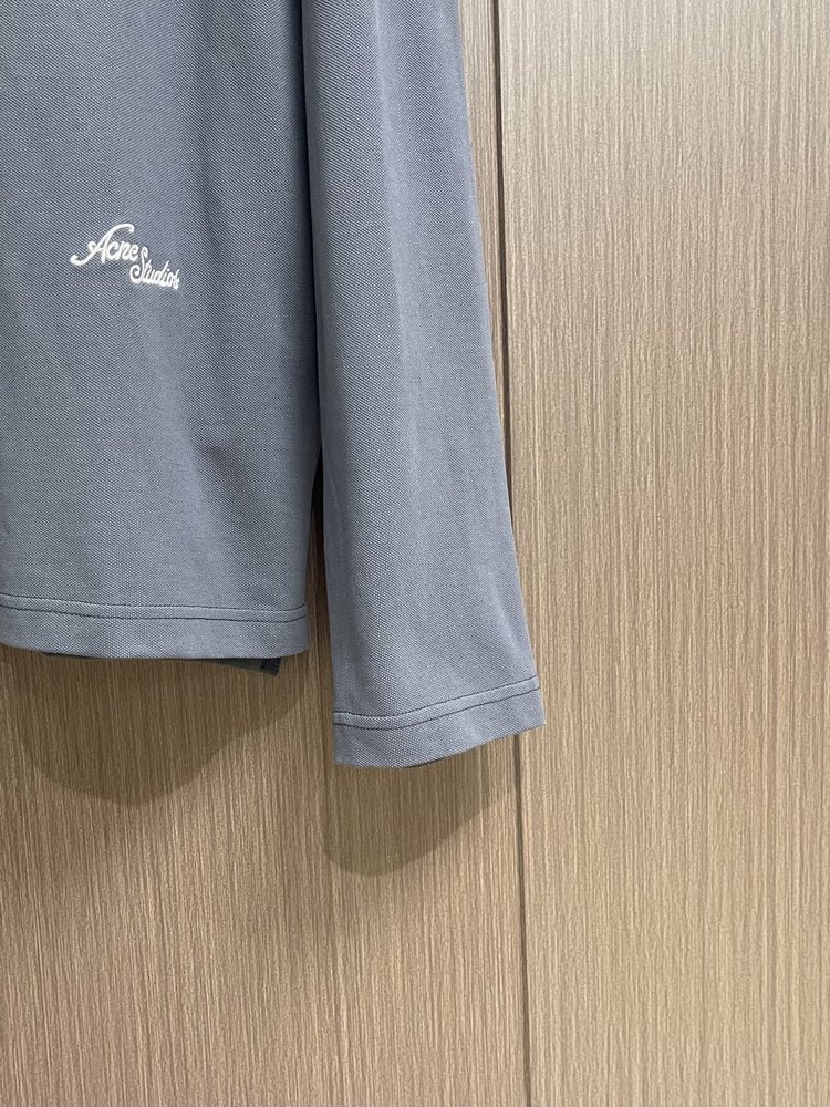 Acne Studios 자수 로고 긴팔 티셔츠 001-283098