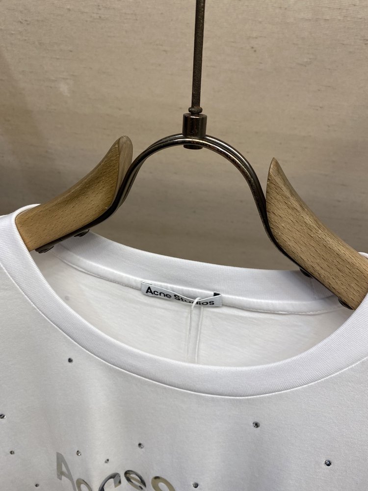 Acne Studios 루즈 핏 미러 레이저 크리스탈 001-283099