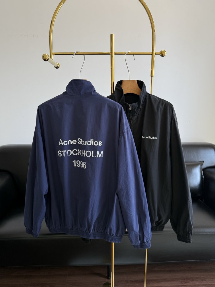 Acne Studios 빈티지 레터 프린트 자켓 001-283101