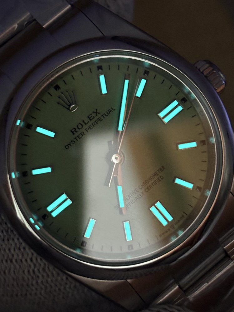 롤렉스 오이스터 퍼페추얼 36mm 시계 001-283107