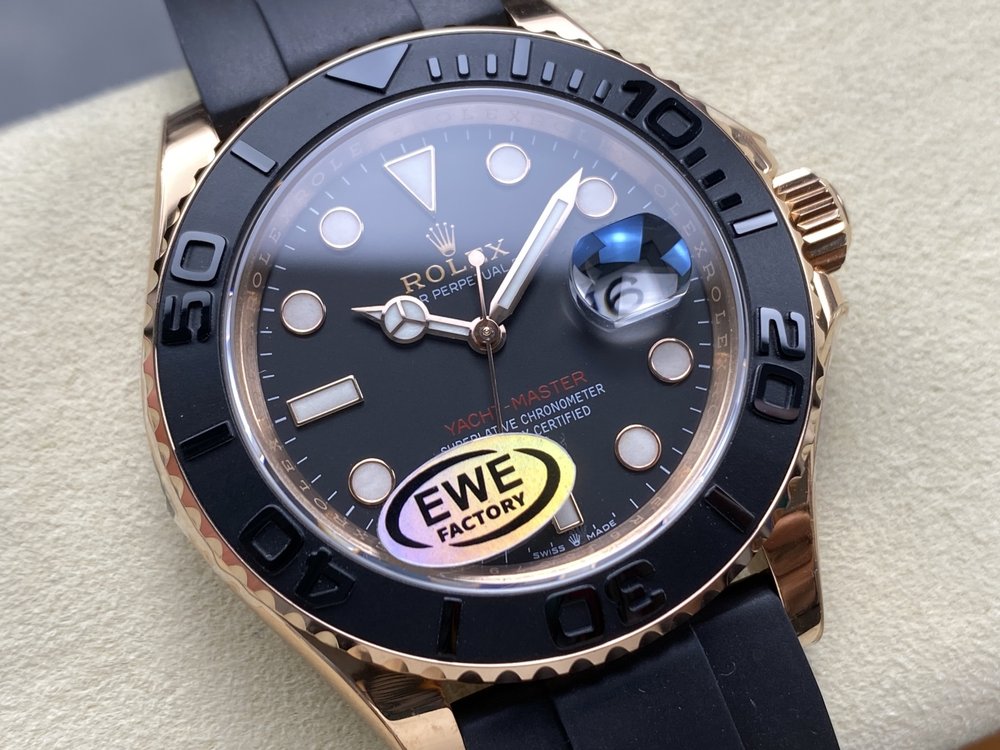 롤렉스 골드 요트마스터 40mm 시계 001-283113