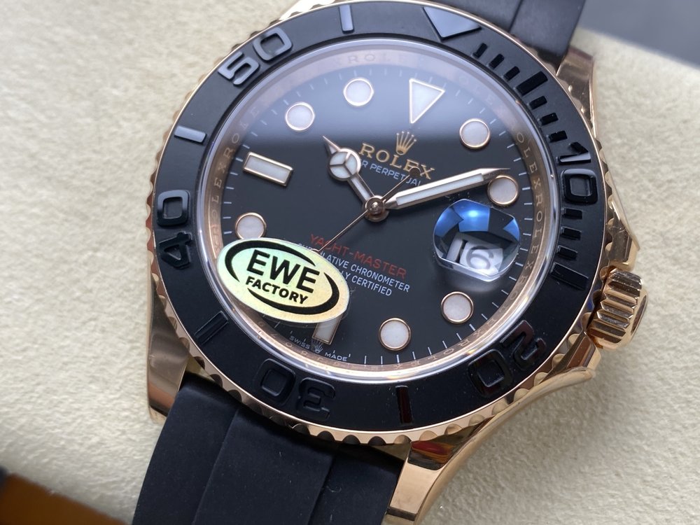롤렉스 골드 요트마스터 40mm 시계 001-283113