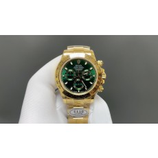 롤렉스 데이토나 골드 그린 40mm 001-283119