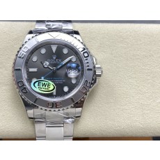 롤렉스 그레이 요트마스터 40mm 시계 001-283134