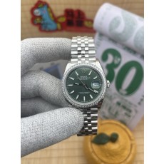 롤렉스 민트그린 데이트저스트 36 손목시계 001-283151