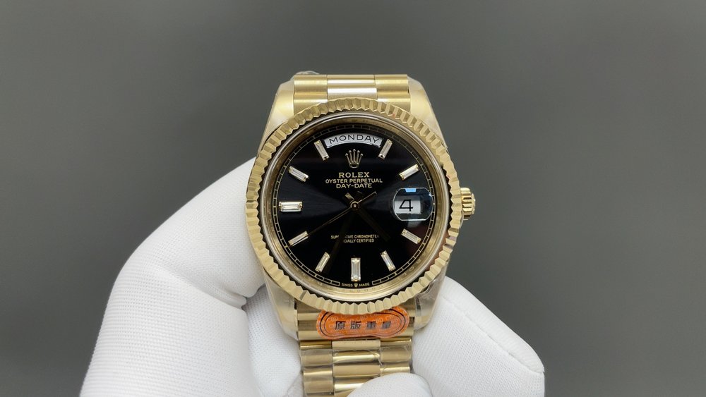 Rolex 블랙 아이스크림 웨이트 버전 40mm 001-283163