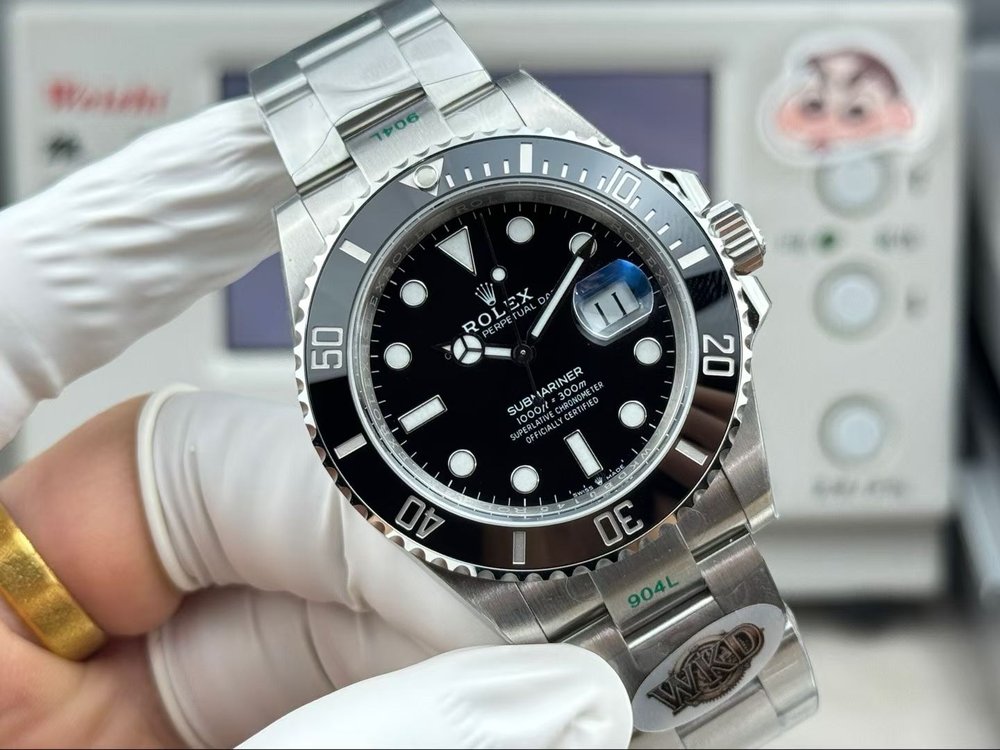 롤렉스 서브마리너 41mm 블랙 그린 서브 V4 버전 001-283242