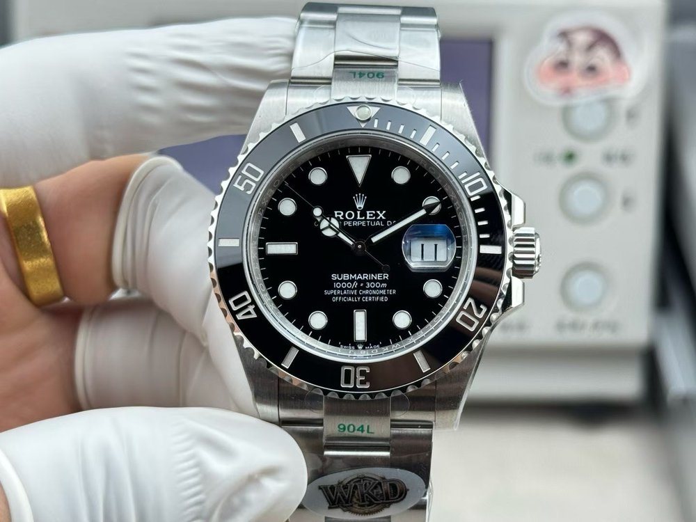 롤렉스 서브마리너 41mm 블랙 그린 서브 V4 버전 001-283242