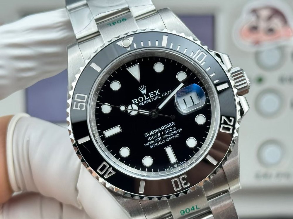 롤렉스 서브마리너 41mm 블랙 그린 서브 V4 버전 001-283242