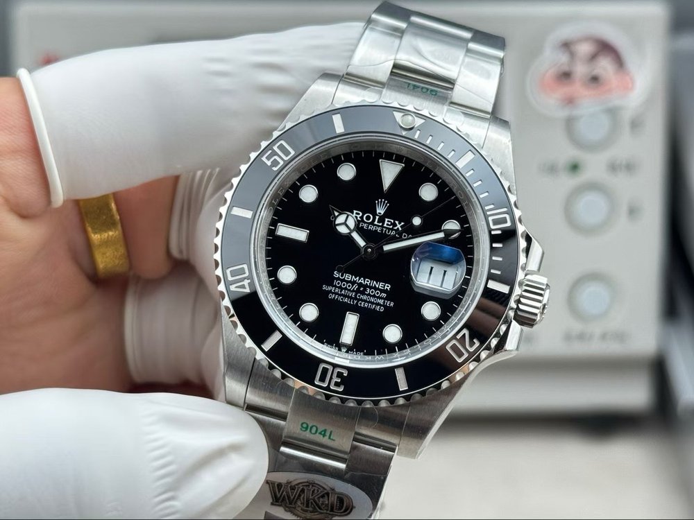롤렉스 서브마리너 41mm 블랙 그린 서브 V4 버전 001-283242