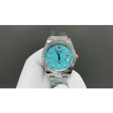 롤렉스 티파니 블루 데이트저스트 41mm 최고 품질 001-283249