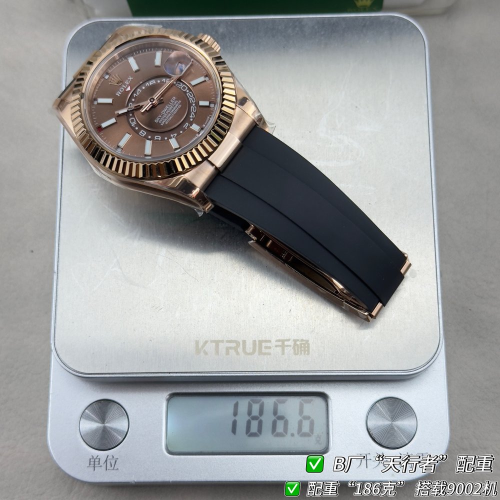 B.FACTORY 롤렉스 스카이드웰러 거중경중 손목시계 001-283261