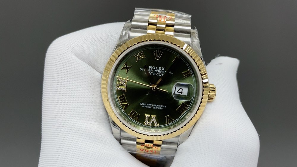 롤렉스 데이트저스트 두톤 그린 36mm 최고급 품질 001-283290