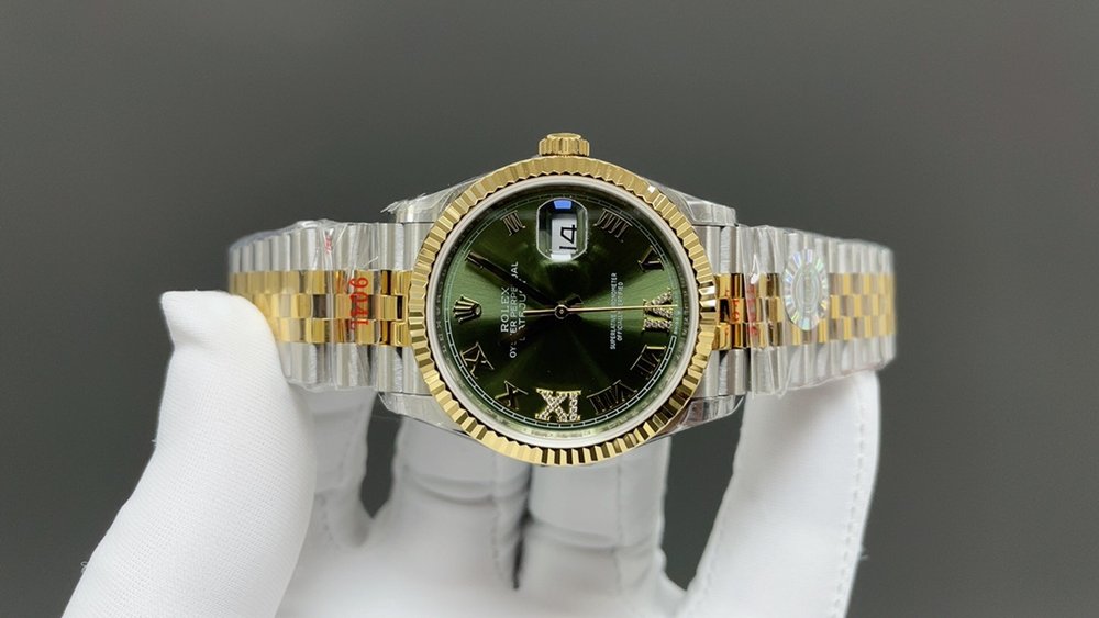 롤렉스 데이트저스트 두톤 그린 36mm 최고급 품질 001-283290