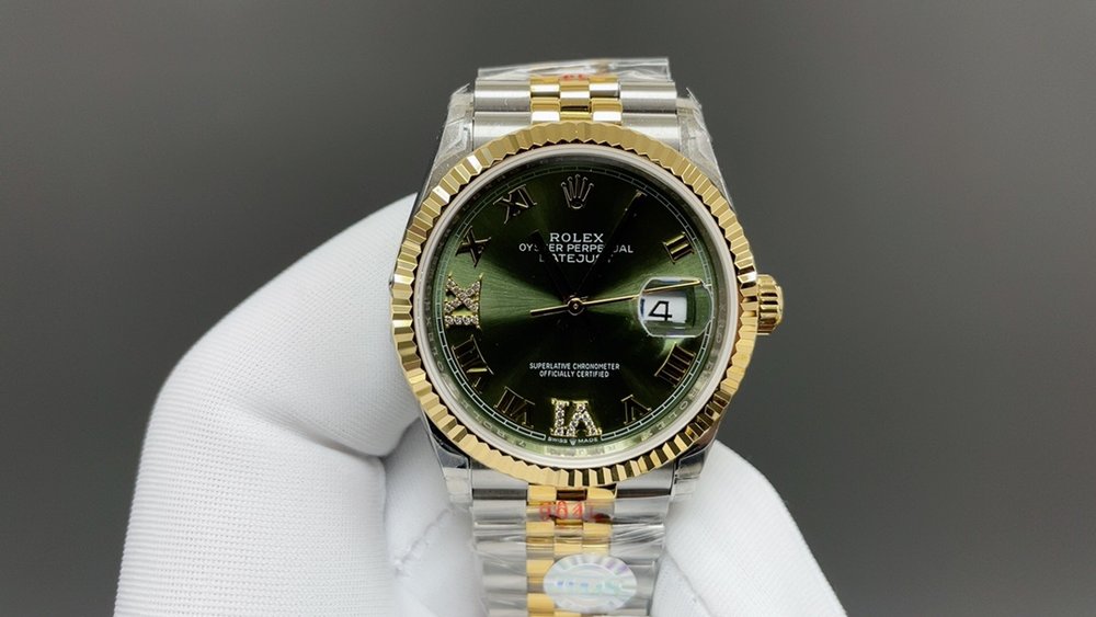 롤렉스 데이트저스트 두톤 그린 36mm 최고급 품질 001-283290