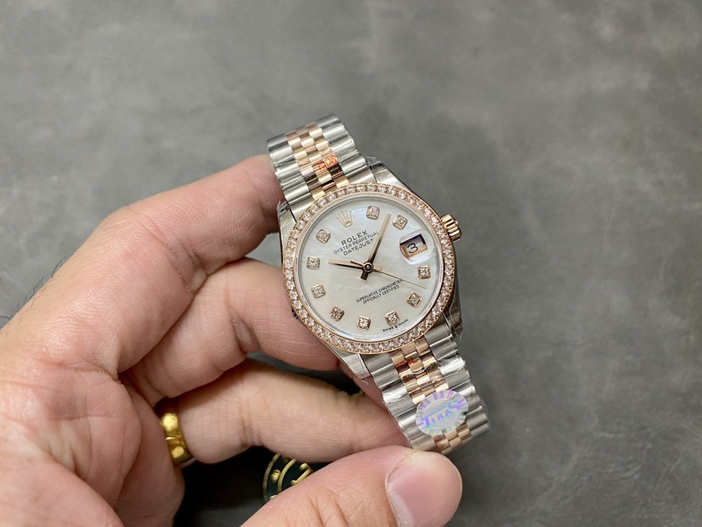 TWS 롤렉스 31mm 로그 여성 시계 001-283308