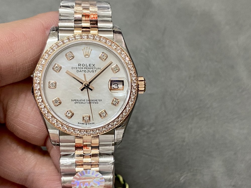 TWS 롤렉스 31mm 로그 여성 시계 001-283308