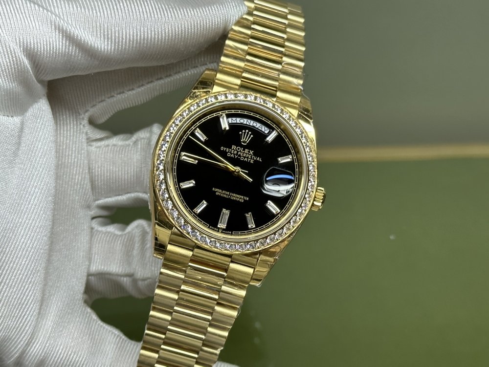 롤렉스 블랙 슈가 아이스 41mm 오토매틱 시계 001-283315