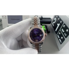 롤렉스 데이트저스트 31mm 로즈퍼플 여성시계 001-283340