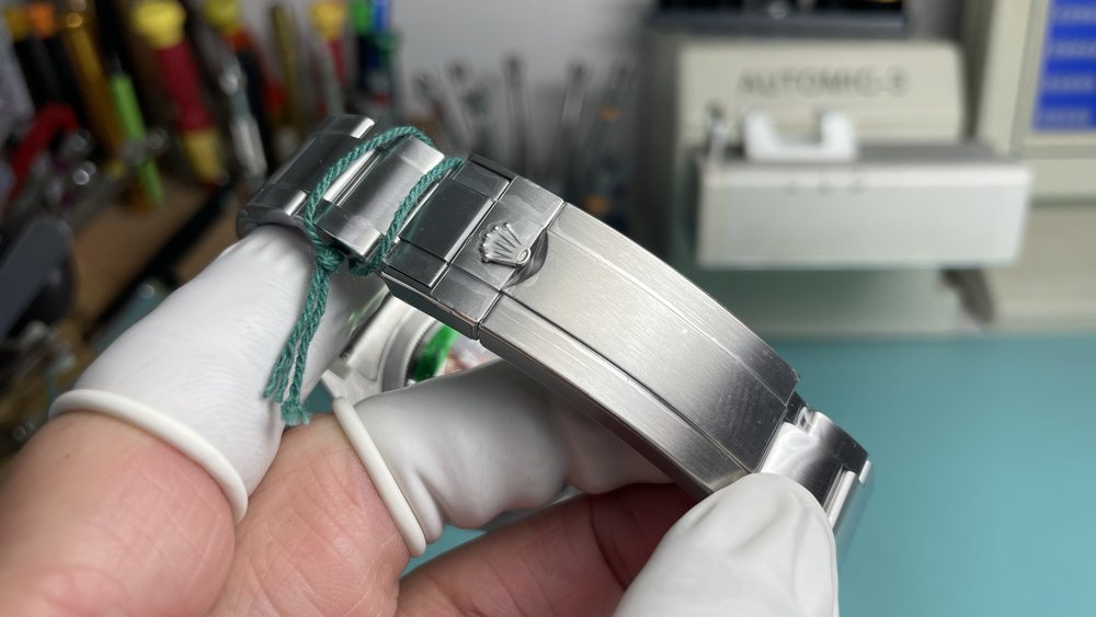 분C 롤렉스 서브마리너 그린 41mm 일체형 무브먼트 001-283366