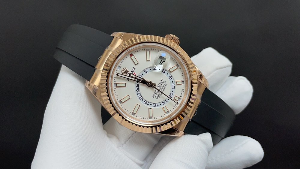 롤렉스 스카이드웰러 로즈골드 화이트 다이얼 42mm 최 001-283372
